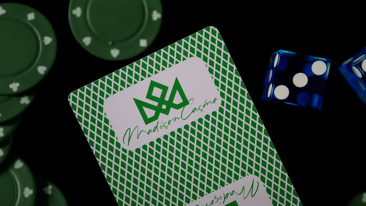 MADISON SHARPS Playing Cards - GREEN playing cards — view 15