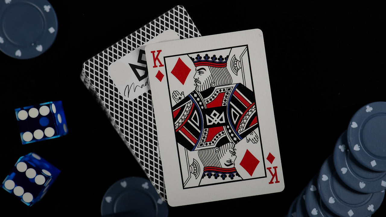 MADISON SHARPS Playing Cards - BLACK playing cards — view 25