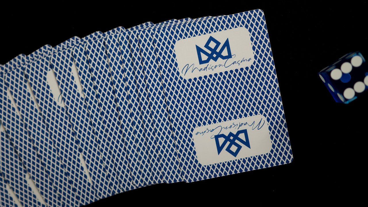 MADISON SHARPS Playing Cards - BLUE playing cards — view 8