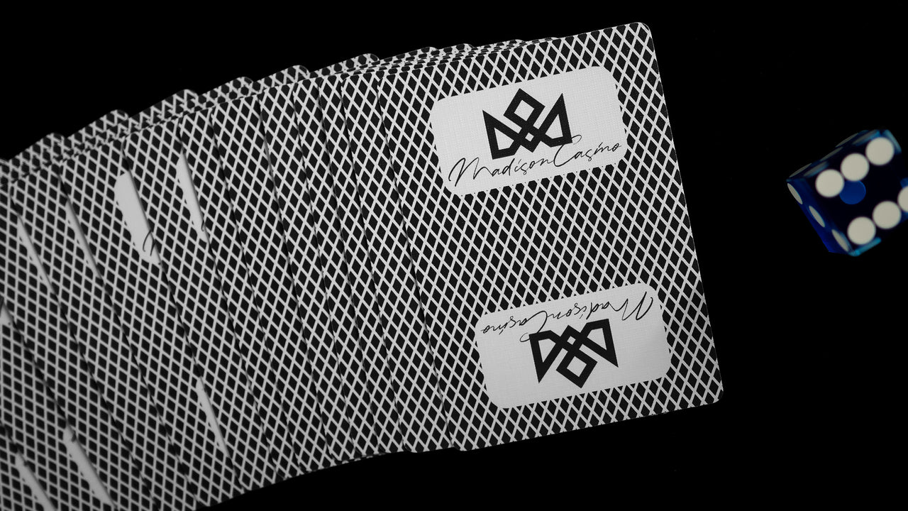 MADISON SHARPS Playing Cards - BLACK playing cards — view 2