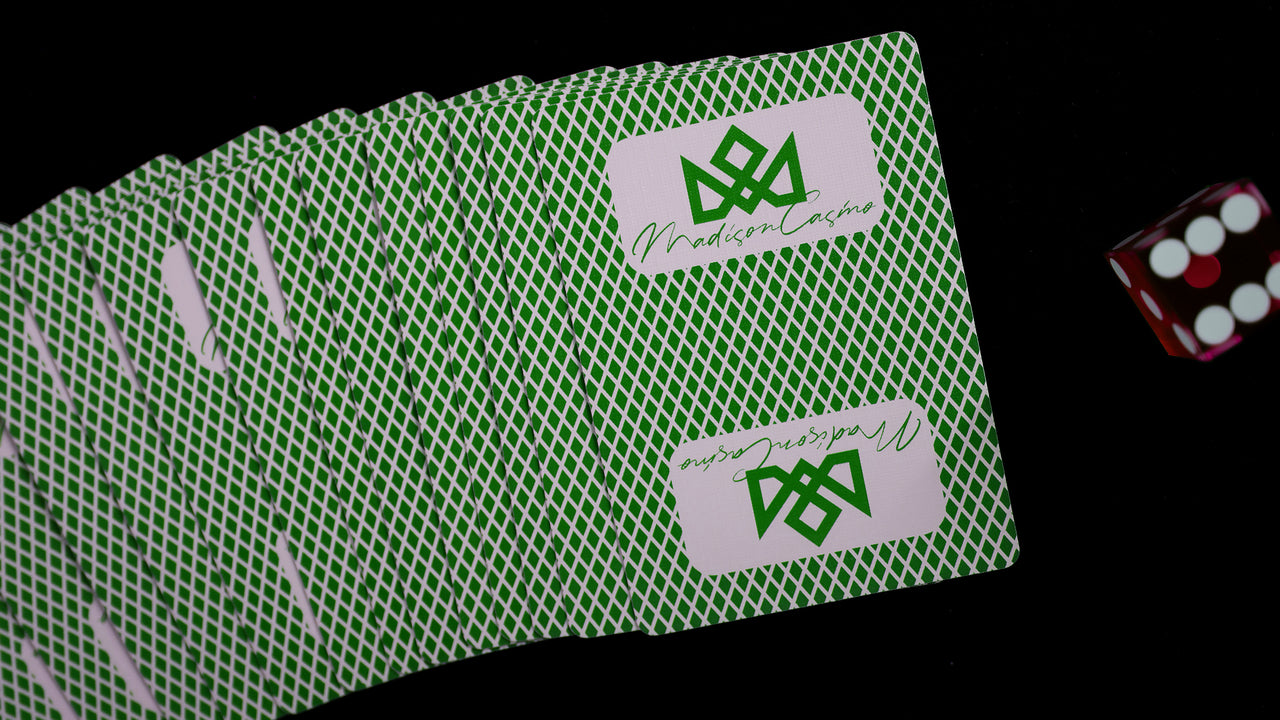 MADISON SHARPS Playing Cards - GREEN playing cards — view 17