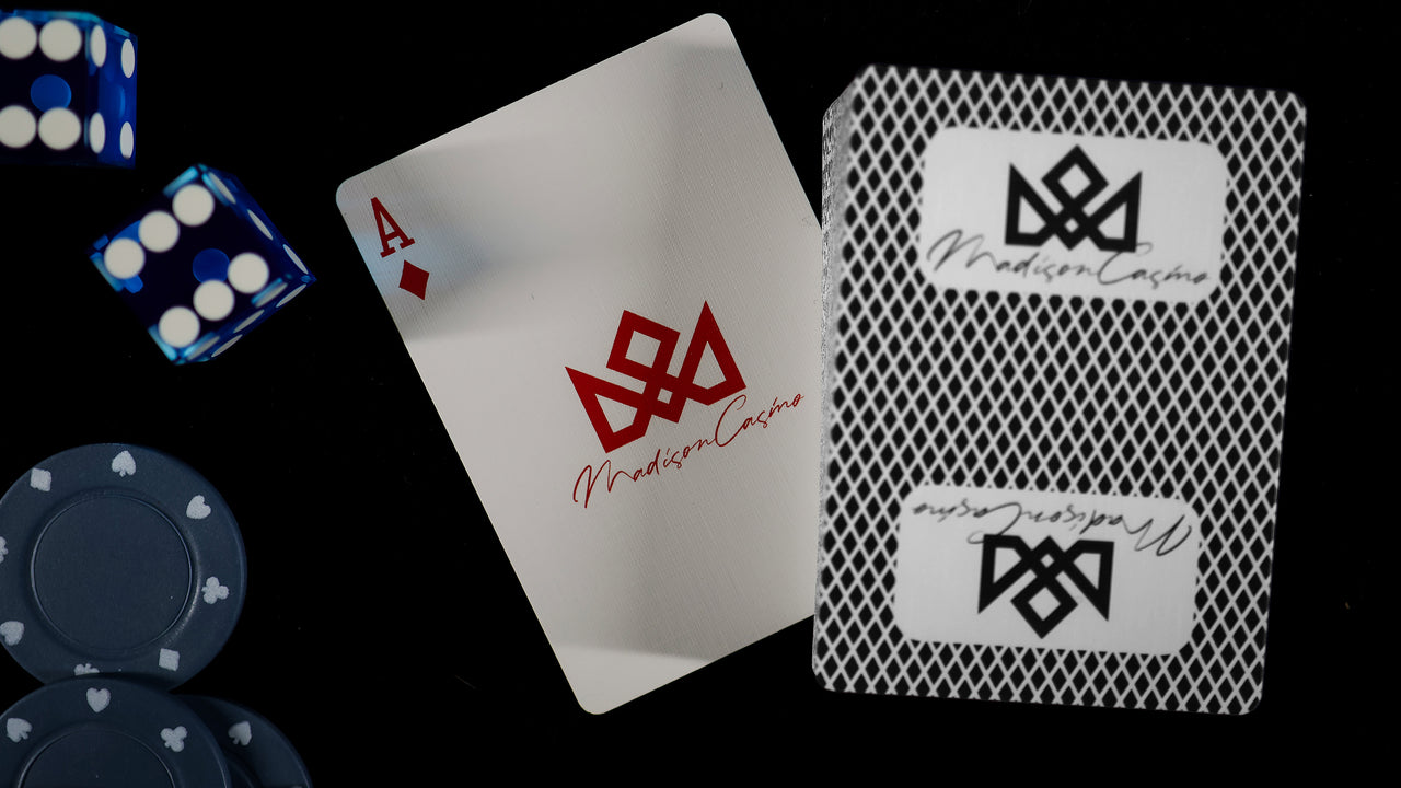 MADISON SHARPS Playing Cards - BLACK playing cards — view 28