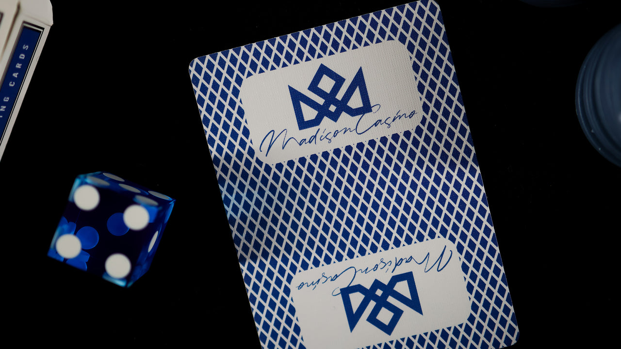 MADISON SHARPS Playing Cards - BLUE playing cards — view 11