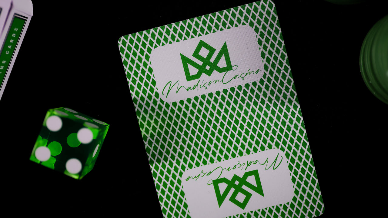 MADISON SHARPS Playing Cards - GREEN playing cards — view 19