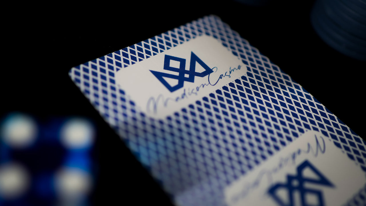 MADISON SHARPS SIGNED by MADISON (BLUE) playing cards — view 8