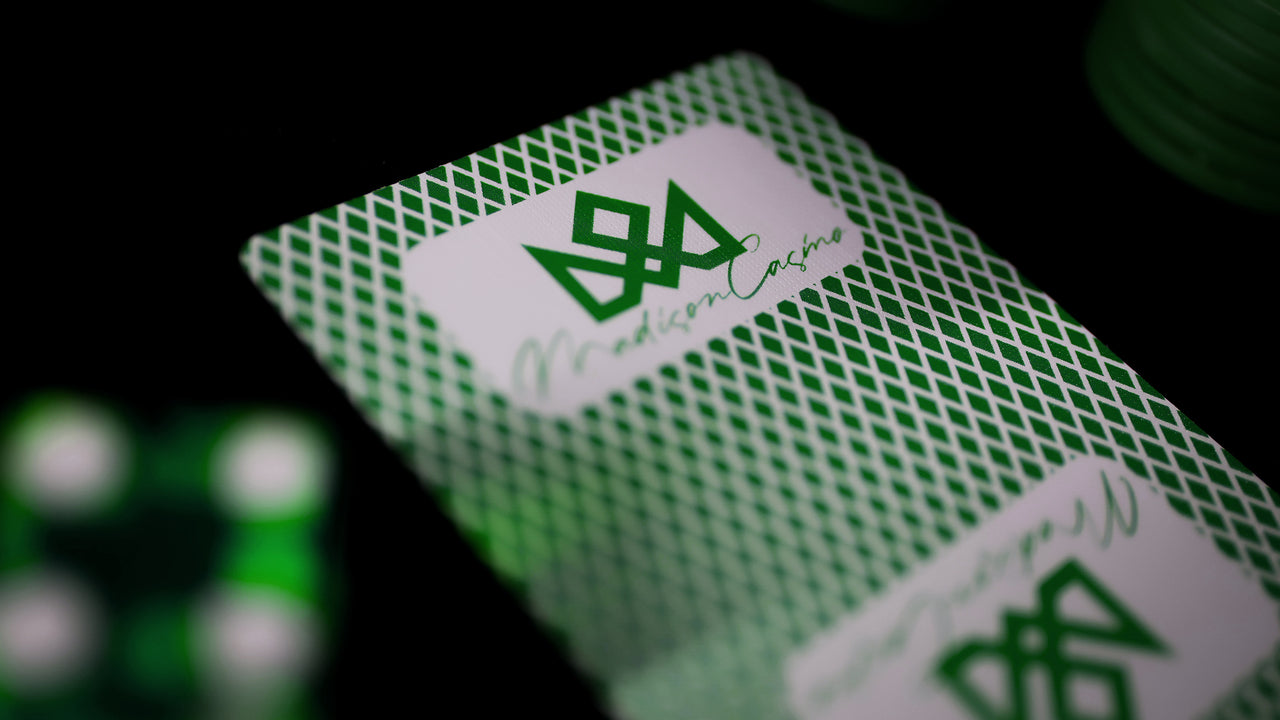 MADISON SHARPS Playing Cards - GREEN playing cards — view 20