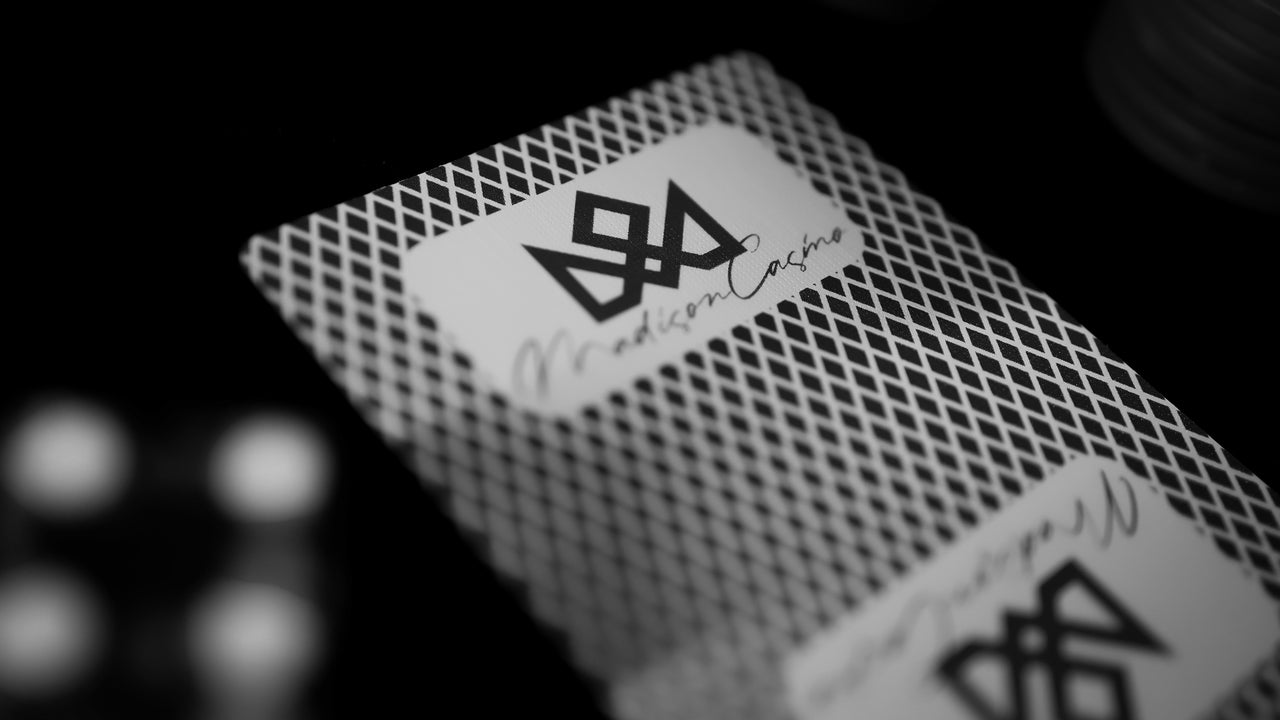 MADISON SHARPS Playing Cards - BLACK playing cards — view 30