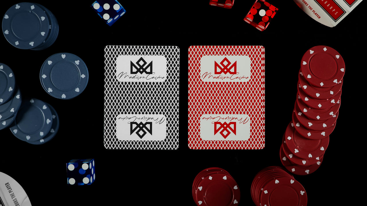 MADISON SHARPS in BLACK - 1 BRICK / 12 DECKS playing cards — view 17