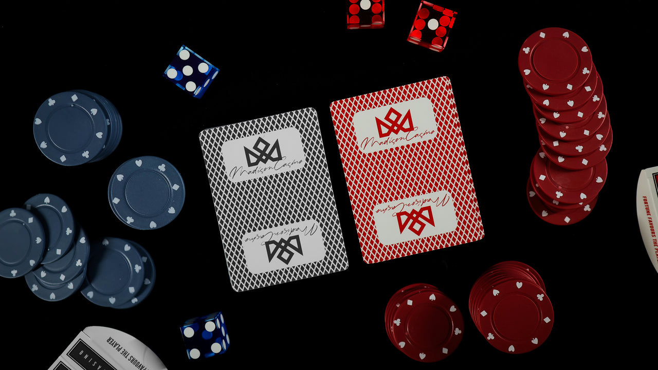 MADISON SHARPS SIGNED by MADISON (Black) playing cards — view 16