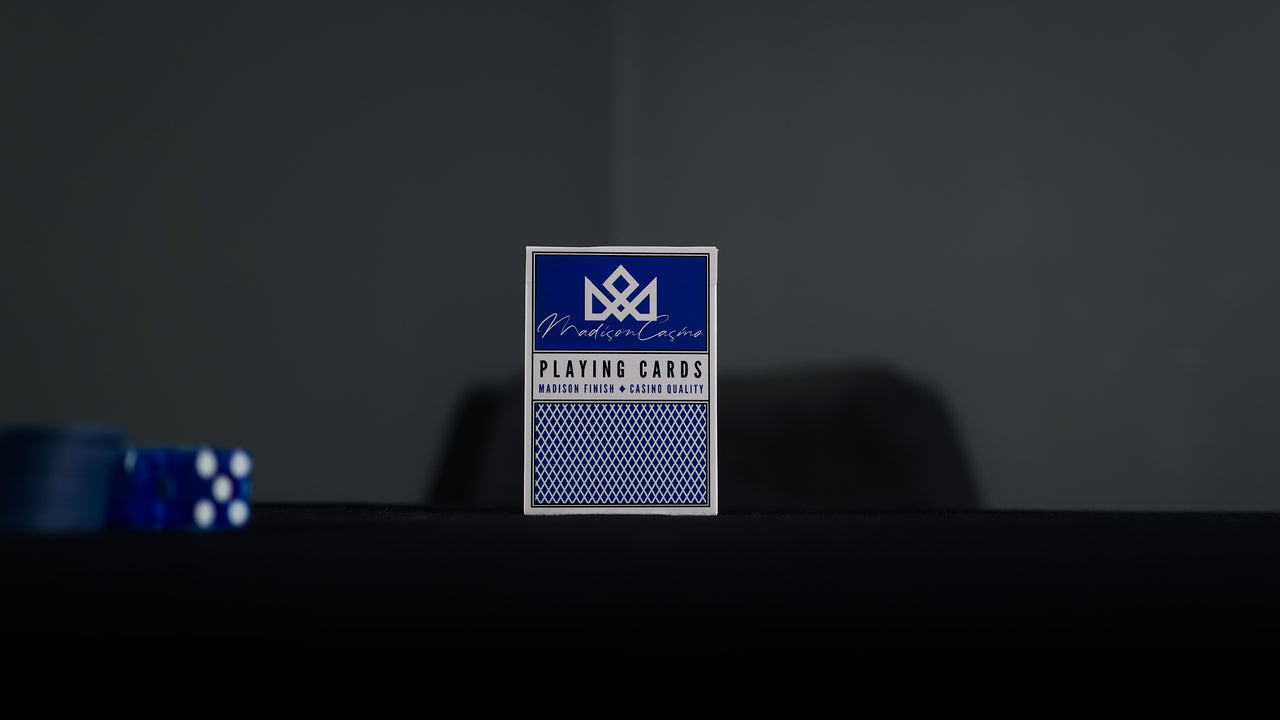 MADISON SHARPS Playing Cards - BLUE playing cards — view 20