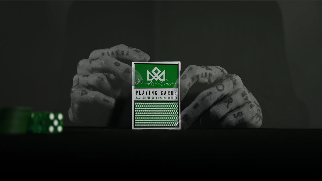 MADISON SHARPS Playing Cards - GREEN playing cards — view 23
