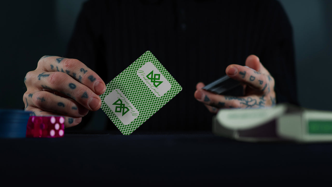 MADISON SHARPS Playing Cards - GREEN playing cards — view 26