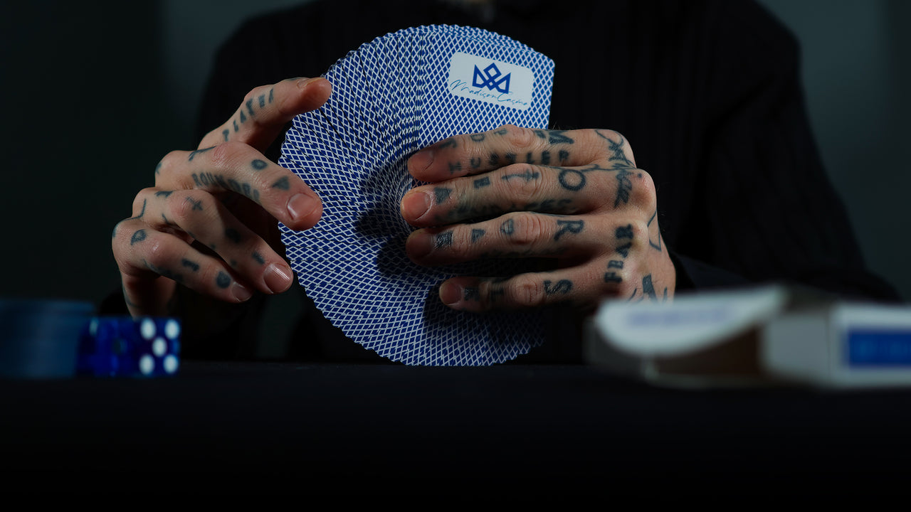 MADISON SHARPS Playing Cards - BLUE playing cards — view 12