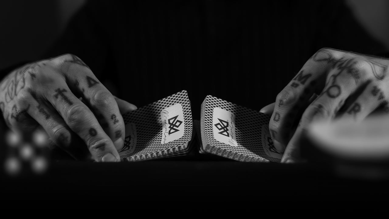 MADISON SHARPS Playing Cards - BLACK playing cards — view 4