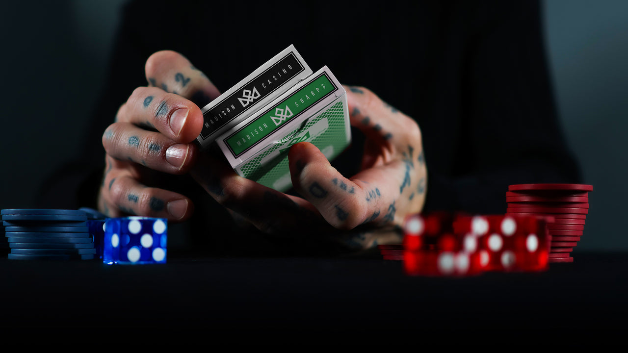 MADISON SHARPS Playing Cards - GREEN playing cards — view 29