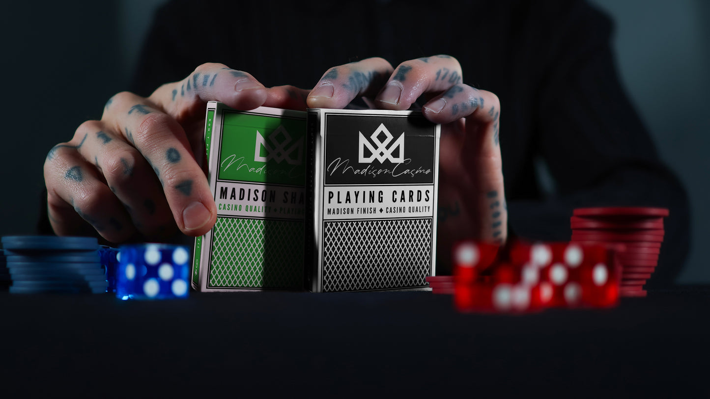 MADISON SHARPS Playing Cards (Green)
