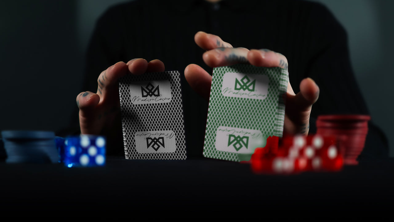 MADISON SHARPS Playing Cards - GREEN playing cards — view 32