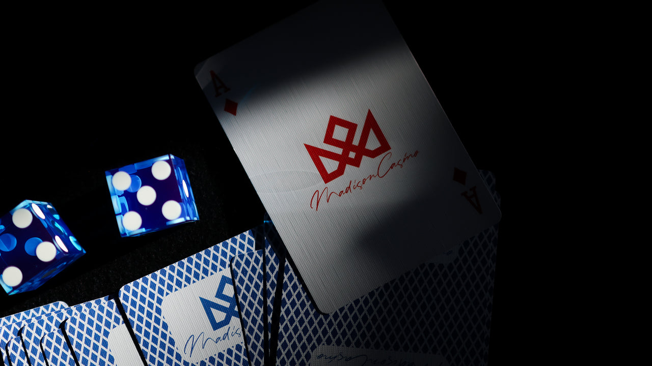 MADISON SHARPS Playing Cards - BLUE playing cards — view 26