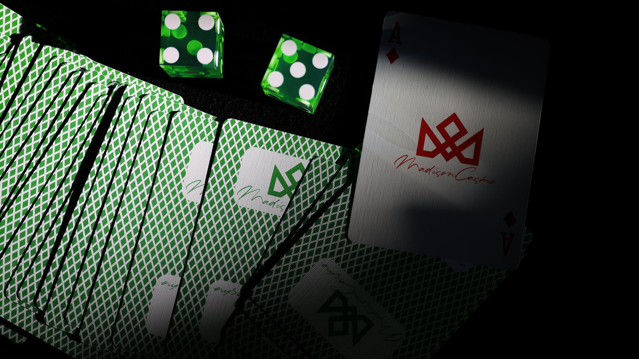 MADISON SHARPS Playing Cards - GREEN playing cards — view 33