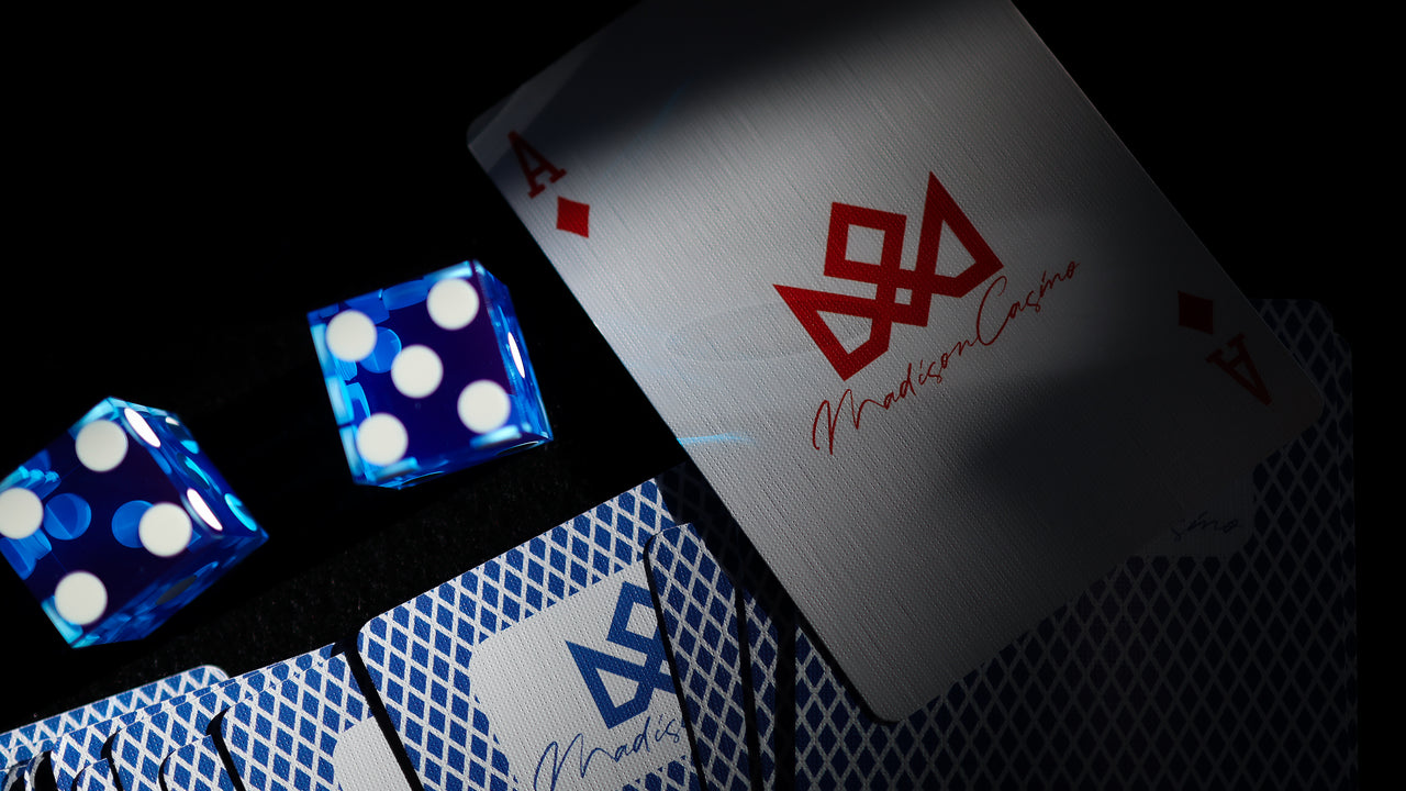 MADISON SHARPS Playing Cards - BLUE playing cards — view 28