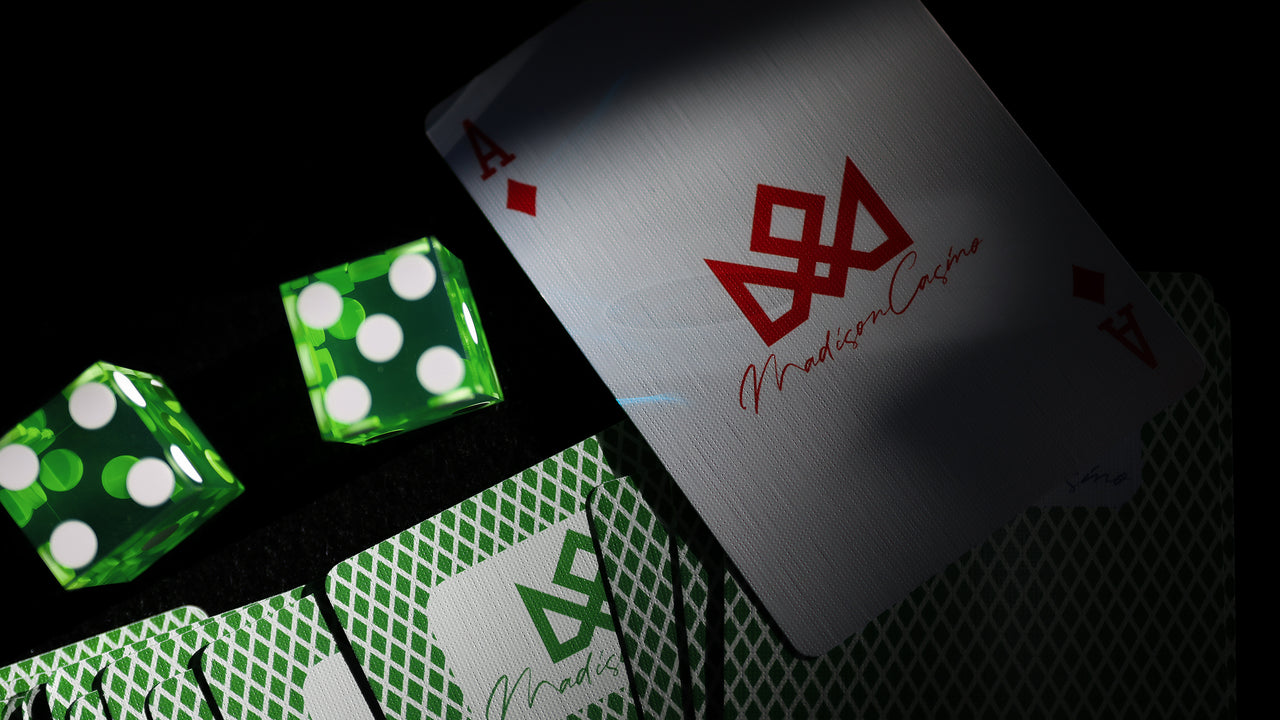 MADISON SHARPS Playing Cards - GREEN playing cards — view 34