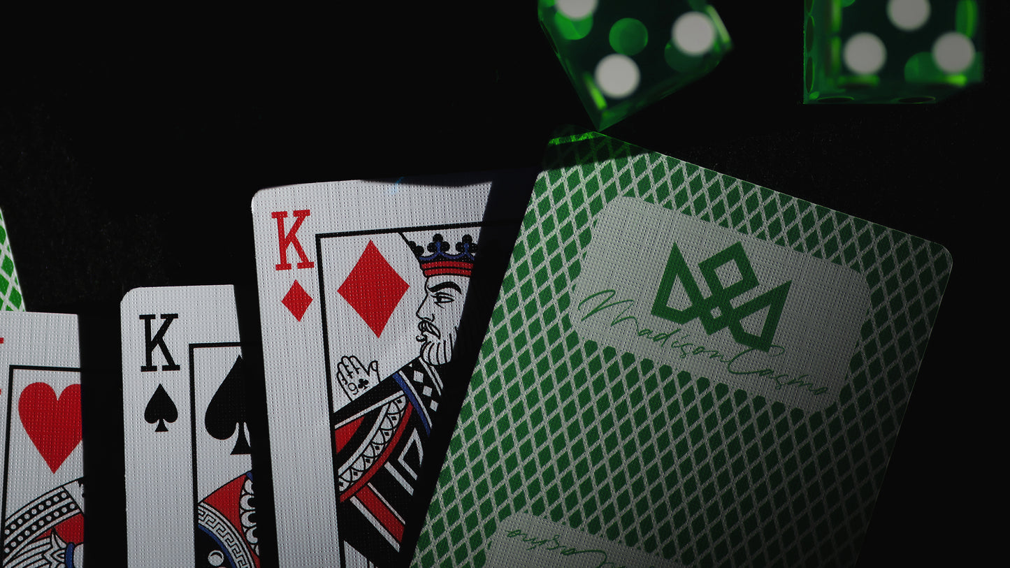 MADISON SHARPS Playing Cards (Green)