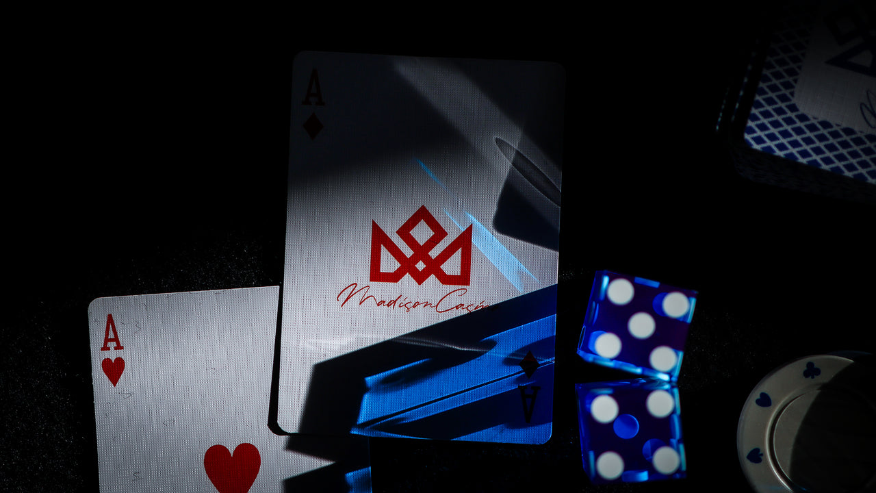 MADISON SHARPS Playing Cards - BLUE playing cards — view 31