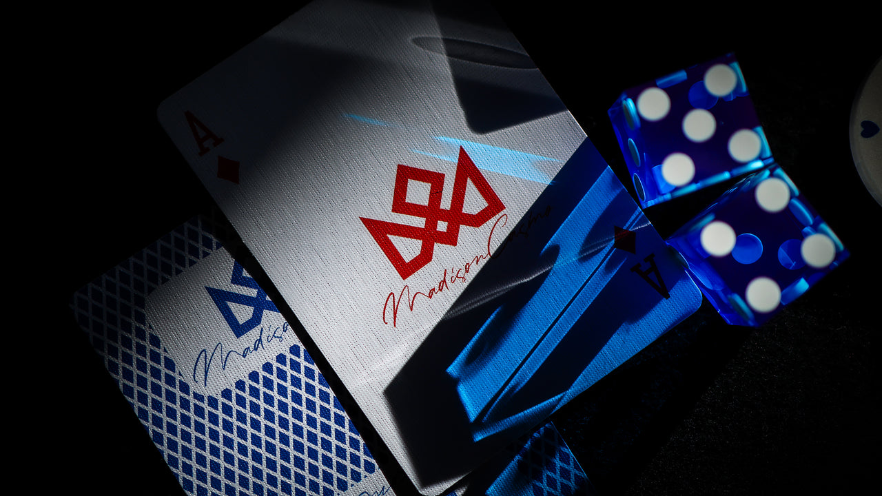 MADISON SHARPS Playing Cards - BLUE playing cards — view 32