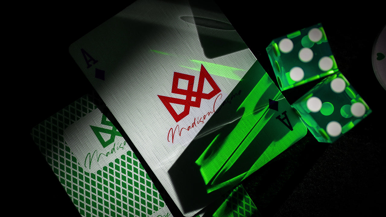MADISON SHARPS Playing Cards - GREEN playing cards — view 36