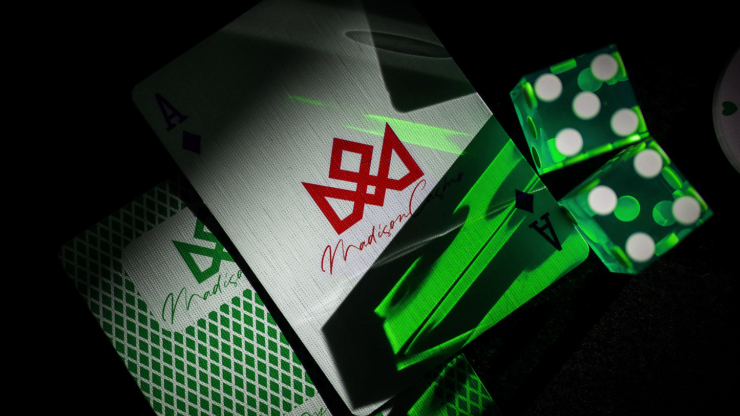 MADISON SHARPS Playing Cards (Green)