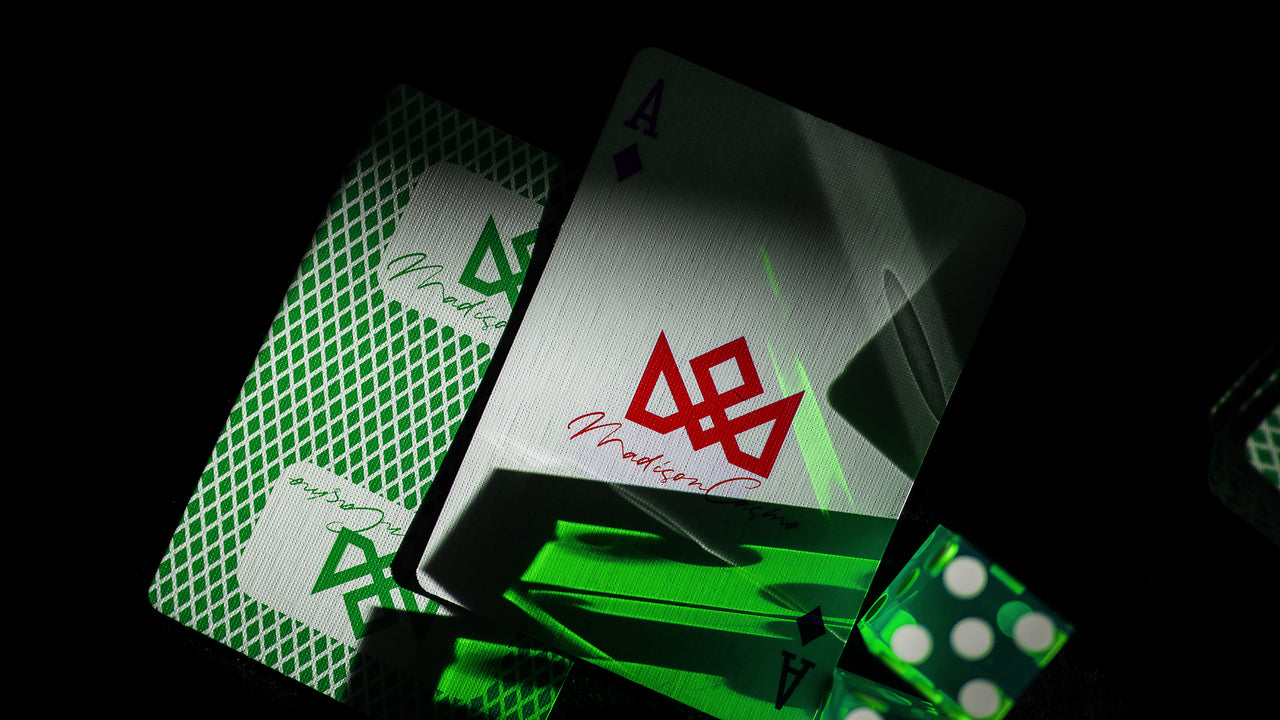 MADISON SHARPS Playing Cards - GREEN playing cards — view 37