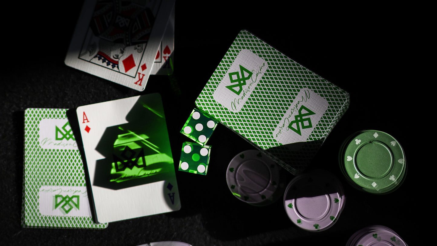 MADISON SHARPS Playing Cards (Green)