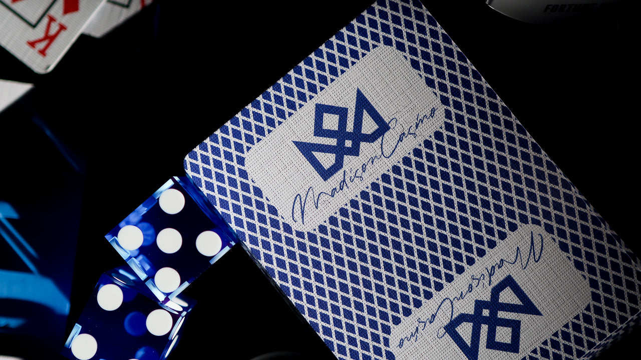 MADISON SHARPS Playing Cards - BLUE playing cards — view 34