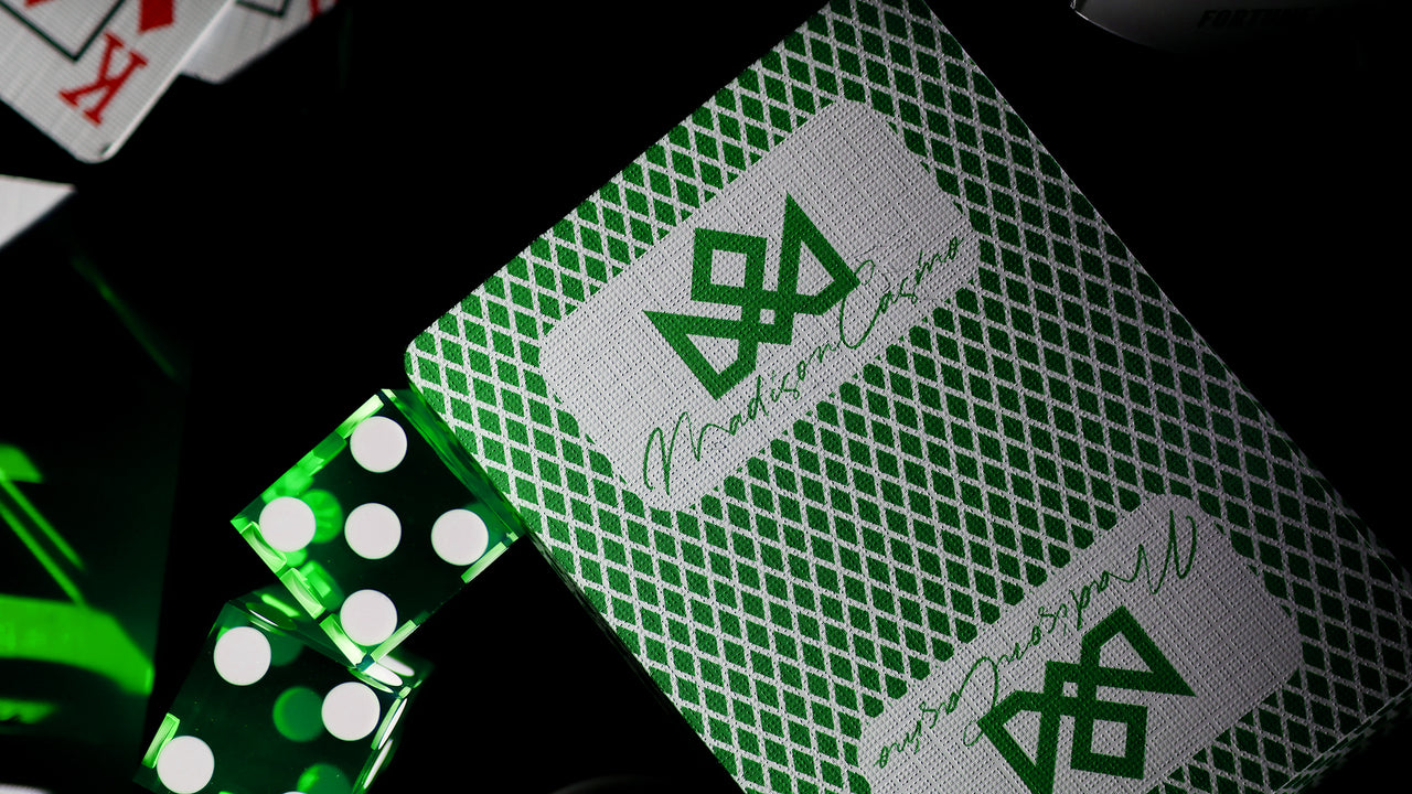 MADISON SHARPS Playing Cards - GREEN playing cards — view 39