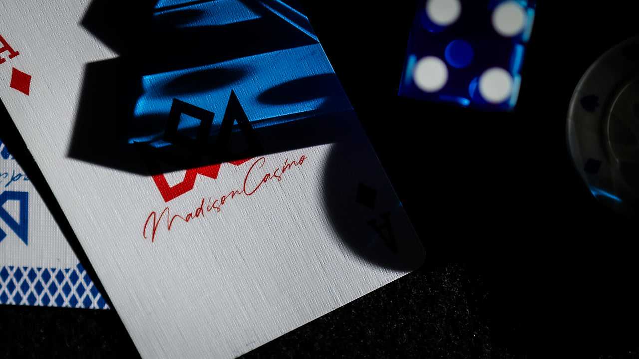 MADISON SHARPS Playing Cards - BLUE playing cards — view 35