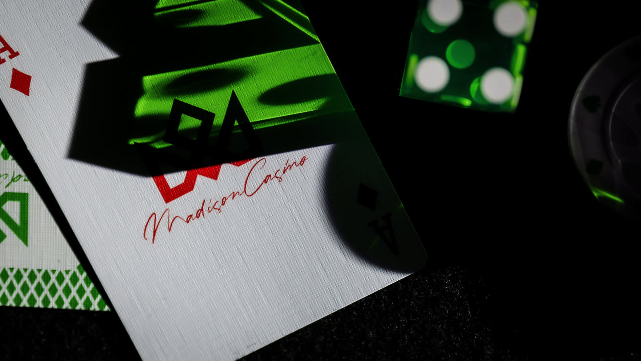 MADISON SHARPS Playing Cards - GREEN playing cards — view 40