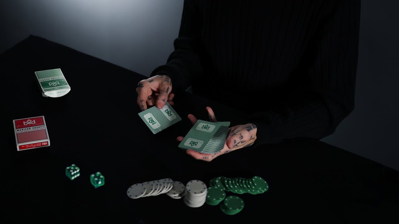 MADISON SHARPS Playing Cards - GREEN playing cards — view 41