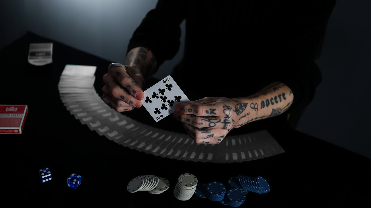 MADISON SHARPS Playing Cards - BLACK playing cards — view 14