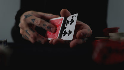 BICYCLE Rider Back Playing Cards - RED / BLUE