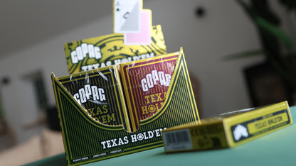 COPAG TEXAS HOLD'EM Playing Cards (Red)