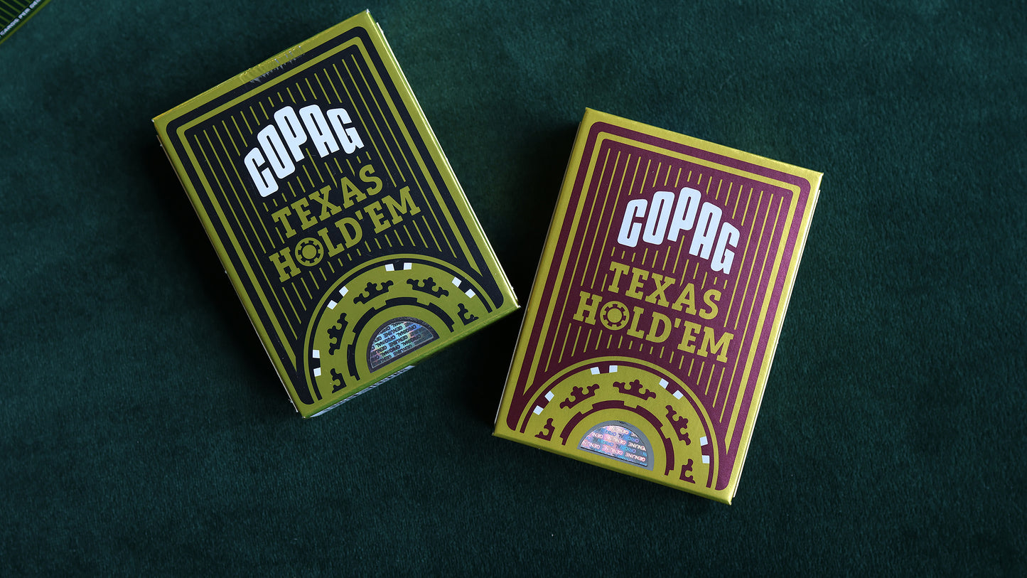 COPAG TEXAS HOLD'EM Two Deck Set