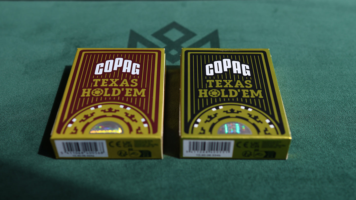 COPAG TEXAS HOLD'EM Two Deck Set