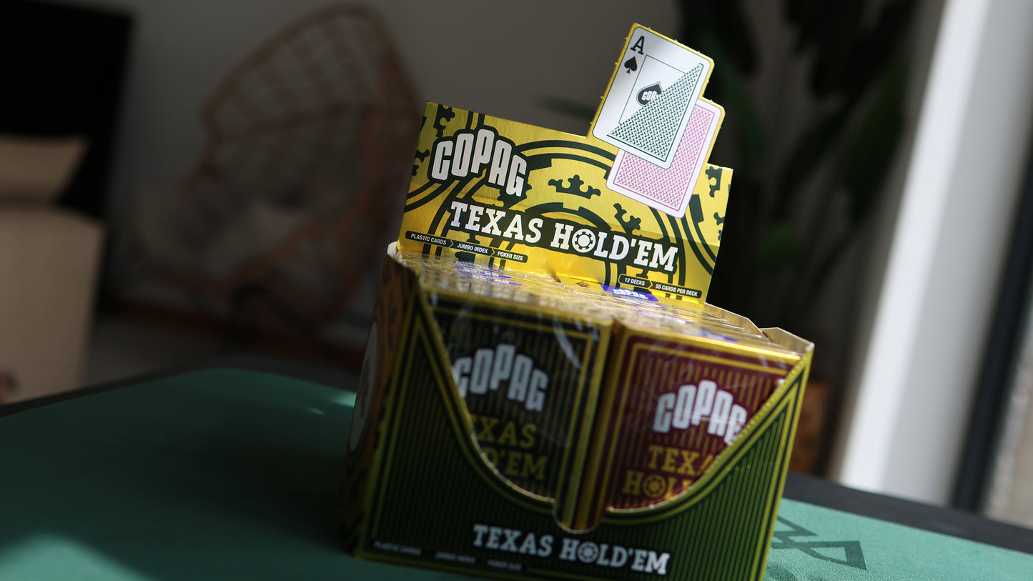 COPAG TEXAS HOLD'EM Two Deck Set