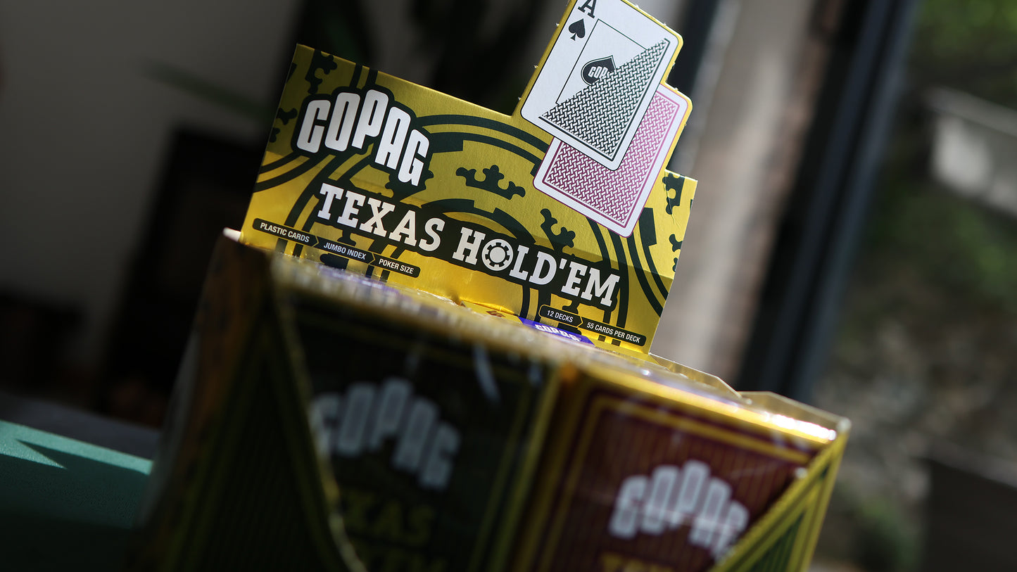 COPAG TEXAS HOLD'EM Two Deck Set