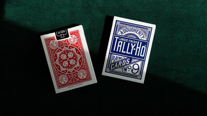 TALLY-HO Fan Back SLEIGHTS - MIXED BRICK (12 Decks)