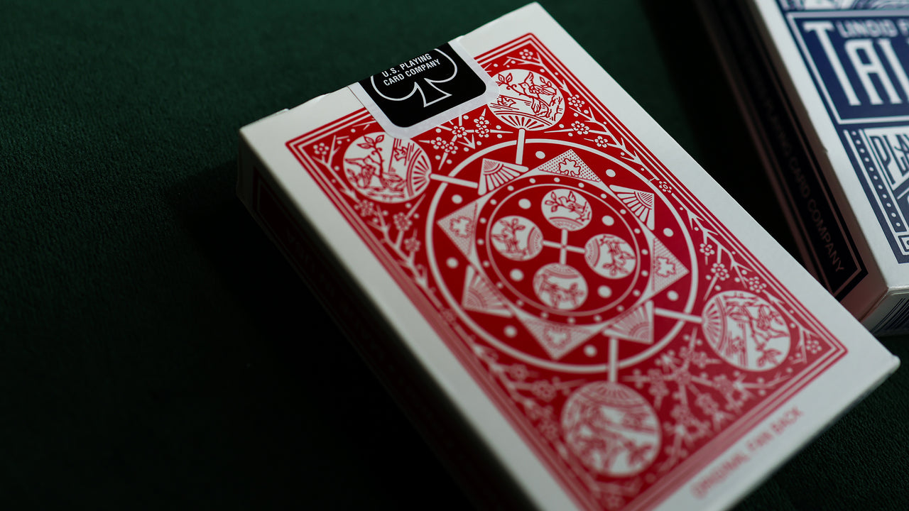 TALLY-HO Fan Back SLEIGHTS - MIXED BRICK (12 Decks) playing cards — view 6