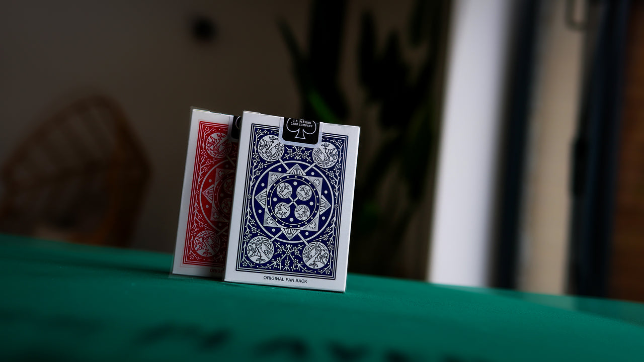 TALLY-HO Fan Back SLEIGHTS - MIXED BRICK (12 Decks) playing cards — view 9