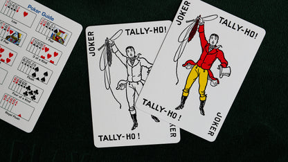 TALLY-HO Fan Back SLEIGHTS - MIXED BRICK (12 Decks)