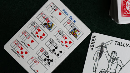 TALLY HO Fan Back Playing Cards HALF BRICK OFFER