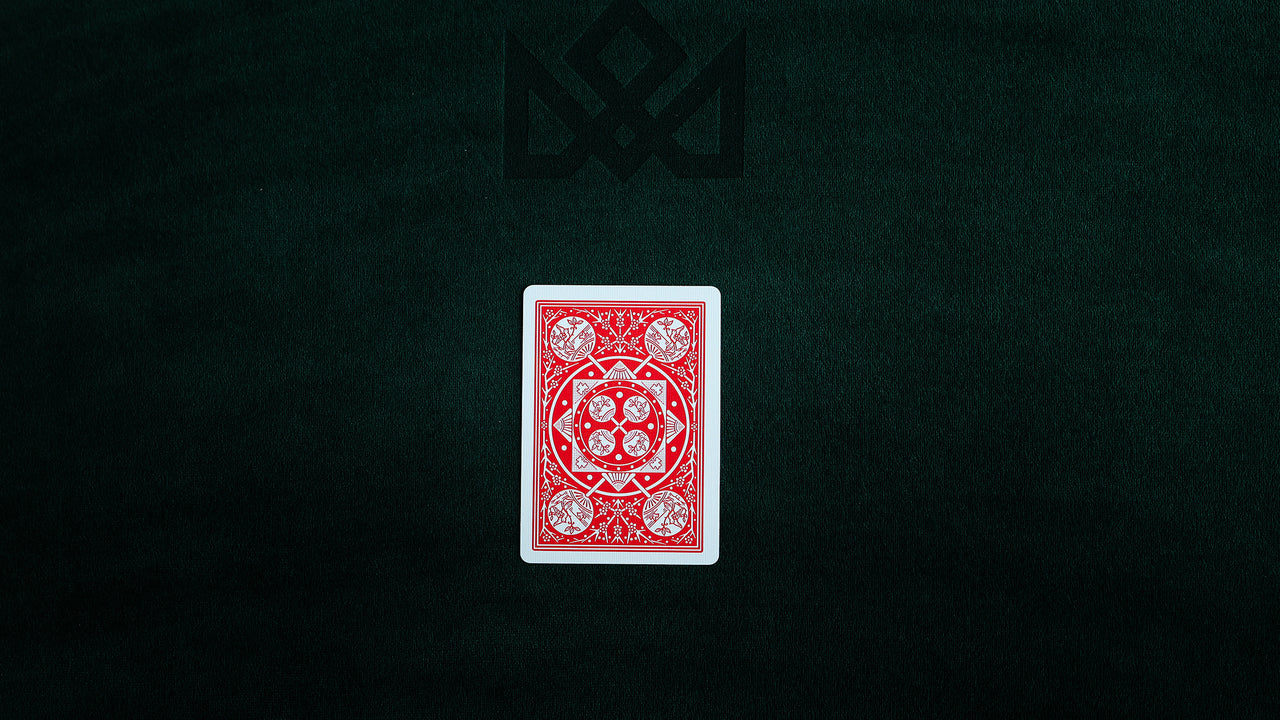 TALLY HO Fan Back Playing Cards (BLUE) playing cards — view 17